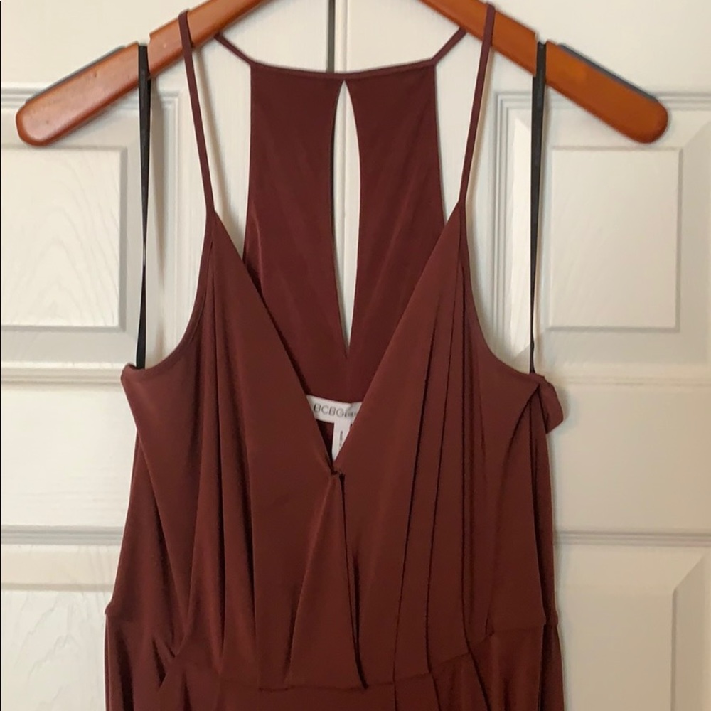 BCBGeneration Drape Pocket Midi Dress